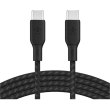 Кабель Belkin USB-С - USB-С 2м, 100Вт, плетений, чорний