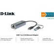 Мережевий адаптер D-Link DUB-2315 1x2.5GE, USB Type-C (з адаптером USB-A)