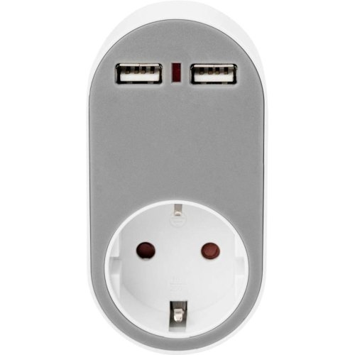 Зарядний пристрій DIGITUS Universal USB + Power Socket
