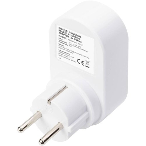 Зарядний пристрій DIGITUS Universal USB + Power Socket
