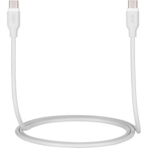 Кабель 2E USB-C - USB-C Glow 60W 1m White