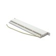 Патч-панель DIGITUS 19 0.5U, 24 порти, Cat.6 STP зібрана, RAL 7035
