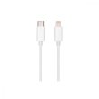 Кабель 2E USB-C - Lightning Glow 1m White