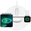 Бездротовий ЗП Belkin MagSafe 3in1 Wireless Charger, white