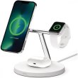 Бездротовий ЗП Belkin MagSafe 3in1 Wireless Charger, white