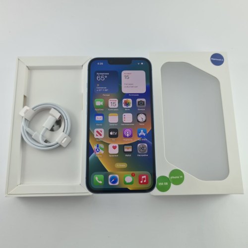 Смартфон iPhone 14 256GB Blue,Model A2882 USED **