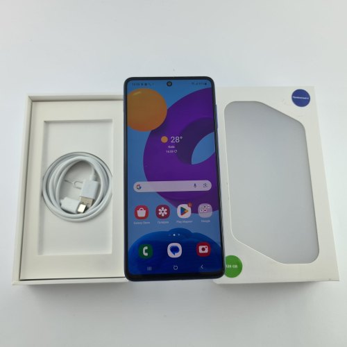Смартфон Samsung Galaxy M52 5G (M526B) 128Gb Light Blue (SM-M526BLBHSEK) USED **