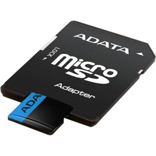 microSDXC (UHS-1) A-DATA Premier 64Gb Class 10 A1 (R-100Mb/s)  (adapter SD)
