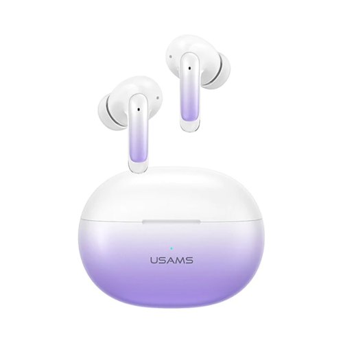Навушники USAMS US-XD19 Dual-mic ENC TWS Earbuds --X-don Series BT5.3 gradient purple