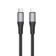 Кабель BOROFONE BX88 Solid PD silicone Type-C for Lightning Black