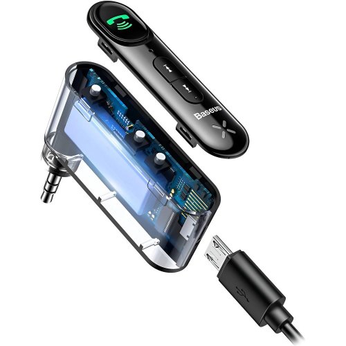 Bluetooth ресивер Baseus BSBA-02 AUX Wireless Audio Receiver Black