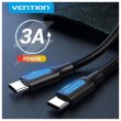 Кабель Vention USB 2.0 Type-C To Type-C 1.5M Black