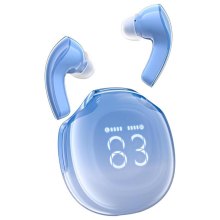 Навушники ACEFAST T9 Crystal (Air) color bluetooth earbuds Glacier Blue