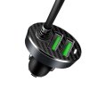 АЗП CHAROME C7 4-Port Front and Back Seat Car Charger Black