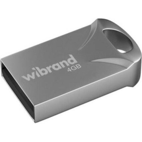 USB Flash Wibrand USB 2.0 Hawk 4Gb Silver