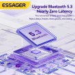 Навушники ESSAGER (color box) Shining TWS Bluetooth earphones White