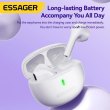 Навушники ESSAGER (color box) Shining TWS Bluetooth earphones White