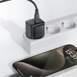 Мережевий зарядний пристрій ACEFAST A77 mini PD30W GaN USB-C charger Black
