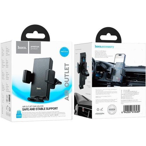 Тримач для мобільного HOCO PH48 Fun dual axis 360 rotating tablet desktop holder Black