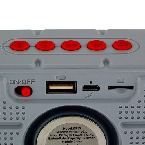 Портативна колонка BOROFONE BR16 Gage sports wireless speaker Black