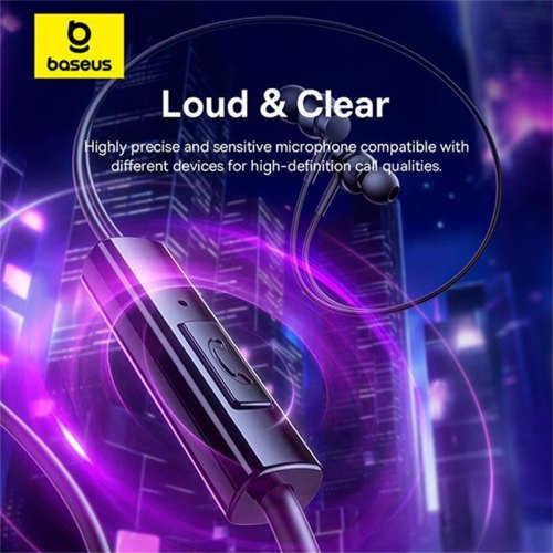 Навушники Baseus Encok HZ11 Wired Earphones Moon White