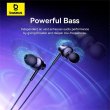 Навушники Baseus Encok HZ11 Wired Earphones Moon White