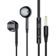 Навушники ESSAGER M15 3.5mm Earphone Black