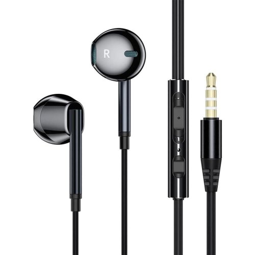 Навушники ESSAGER M15 3.5mm Earphone Black