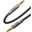 Аудіо кабель UGREEN AV150 3.5mm Metal Connector Alu Case Braided Audio Cable 2m(UGR-70899)