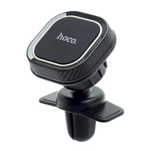 Автотримач HOCO CA52 Intelligent air outlet in-car holder Black+Gray