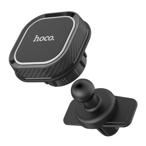 Автотримач HOCO CA52 Intelligent air outlet in-car holder Black+Gray
