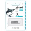 USB Flash Wibrand USB 2.0 Shark 8Gb Silver
