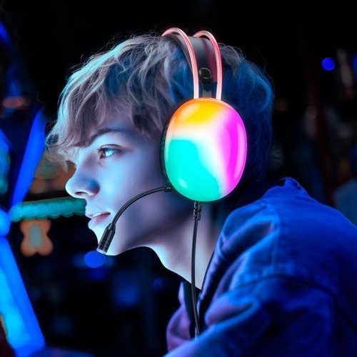 Навушники HOCO W109 Plus Rich USB7.1 channel gaming headphones Black