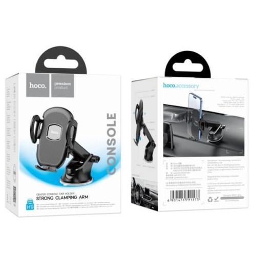 Автотримач HOCO H9 General car holder(center console) Black