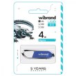 USB Flash Wibrand USB 2.0 Aligator 4Gb Blue