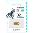 USB Flash Wibrand USB 2.0 Lynx 32Gb Gold