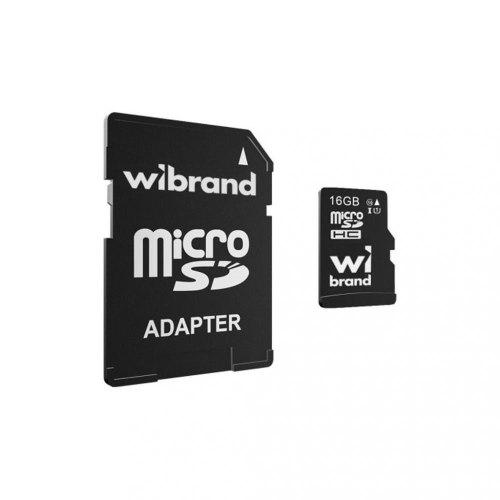 microSDHC (UHS-1) Wibrand 16Gb class 10 (adapter SD)