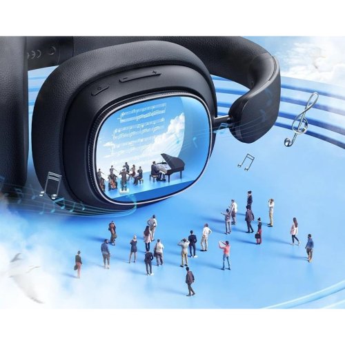 Навушники Baseus Bowie H1 Pro Noise-Cancellation Wireless Headphones Cluster Black