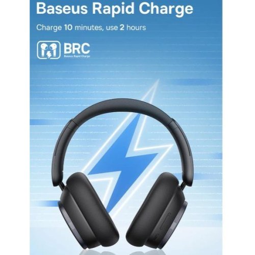 Навушники Baseus Bowie H1 Pro Noise-Cancellation Wireless Headphones Cluster Black