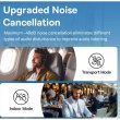Навушники Baseus Bowie H1 Pro Noise-Cancellation Wireless Headphones Cluster Black