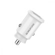 АЗП BOROFONE BZ8 MaxRide Dual Port Car Charger White