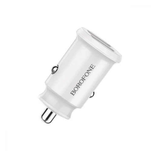 АЗП BOROFONE BZ8 MaxRide Dual Port Car Charger White
