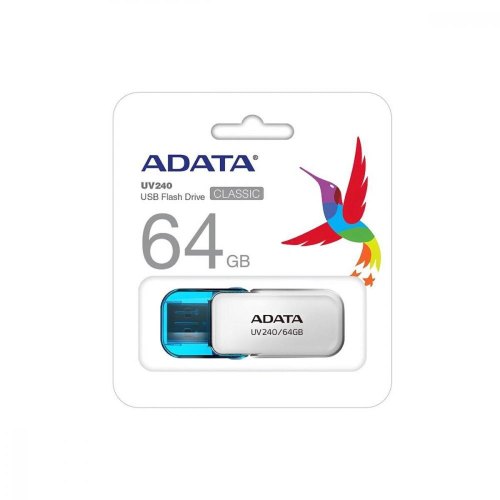 USB Flash A-DATA USB 2.0 AUV 240 64Gb White