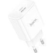 Мережевий зарядний пристрій HOCO C76A Pro Majestic single port PD30W charger White