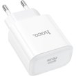 Мережевий зарядний пристрій HOCO C76A Pro Majestic single port PD30W charger White