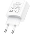 Мережевий зарядний пристрій HOCO C76A Pro Majestic single port PD30W charger White