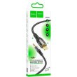 Аудiокабель HOCO UPA25 Transparent Discovery Edition Digital audio conversion cable iP Black