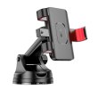 Автотримач HOCO H22 Dragon automatic clamping car holder(center console) Red Black