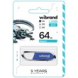 USB Flash Wibrand USB 2.0 Aligator 64Gb Blue