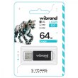 USB Flash Wibrand USB 2.0 Cougar 64Gb Black